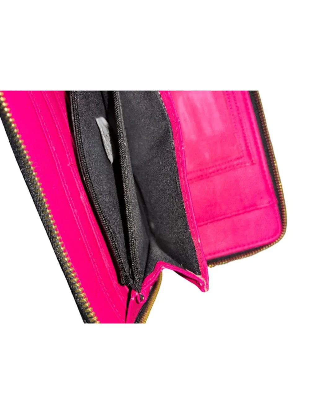 Betsy Johnson Wrist Clutch Wallet Black with Bow